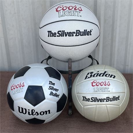 Coors Light Soccer Ball/BasketballVolleyball