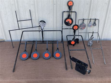 Assorted Metal Shooting Targets