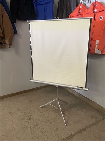 Vintage Portable Movie Screen...30x40