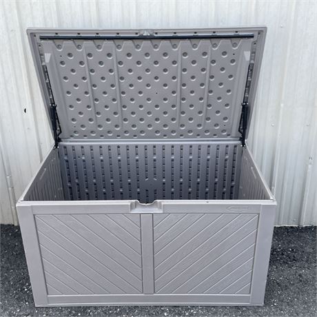 Nice Suncast Outdoor Lawn & Garden Storage Container...49x29x27