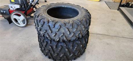 2 ATV Tires - One Front Tire & One Back Tire - Fits Polaris Side By Side