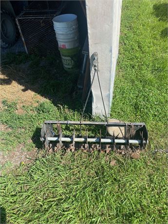 PULL BEHIND LAWN AERATOR