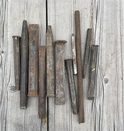 MISC CHISELS AND PUNCHES