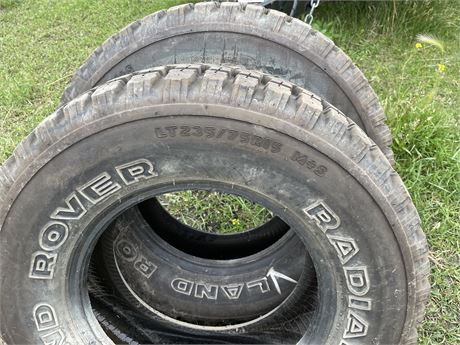 2 NEW TIRES MUD & SNOW