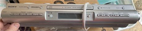 SONY UNDER COUNTER CD PLAYER AND RADIO