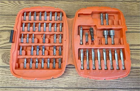 BLACK AND DECKER BIT SET