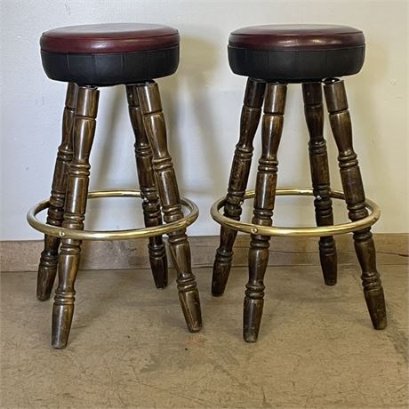 Classic Swivel Barstool Pair - 32"⬆️