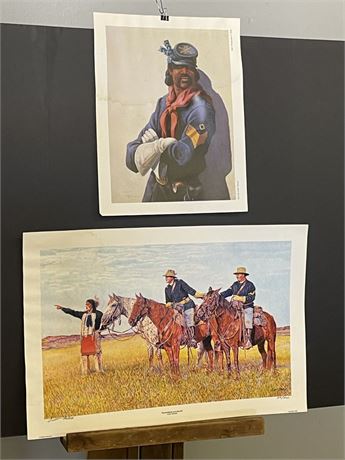 Signed & Numbered Bob Thomason & Curt Boles Prints - 26x20