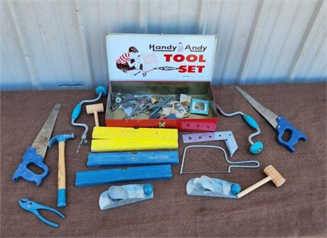 Vintage Handy Andy Kids Tool Set