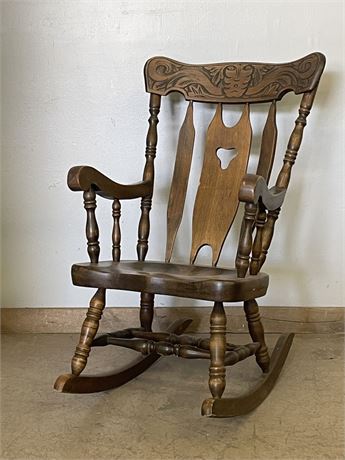 Large Vintage Rocking Chair