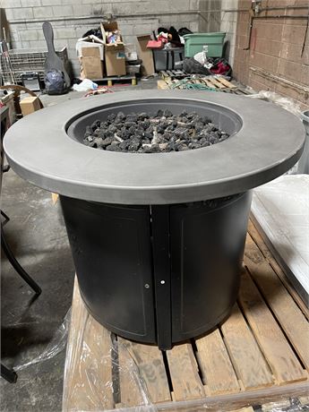 Round propane Fire pit