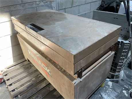 Knaack Work Site Box - 4'wx24"dx28"h