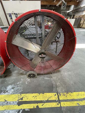 42” Rolling shop fan