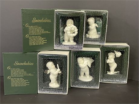 Assorted Dept 56 Snowbabies Figurines