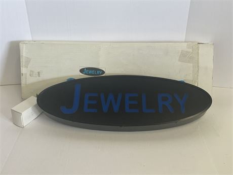New In Box Jewelry Sign...24x8
