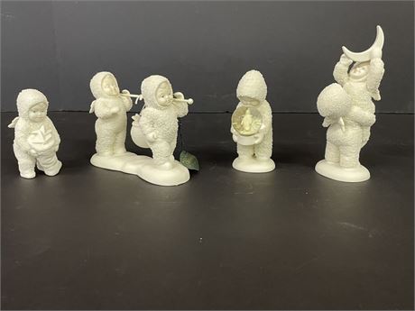 Dept 56 Snowbabies Figurines...4pc