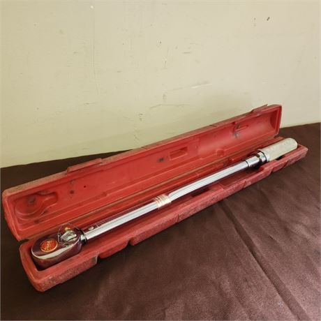 200lb Snap-On Torque Wrench with Case