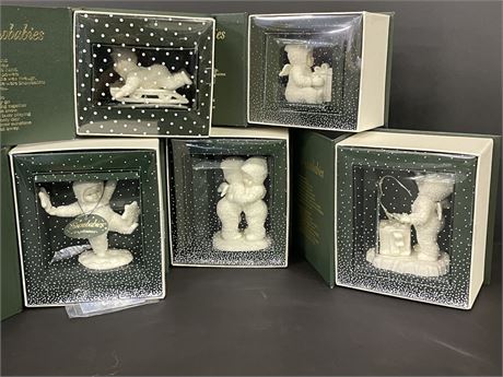 Assorted Dept 56 Snowbabies Figurines