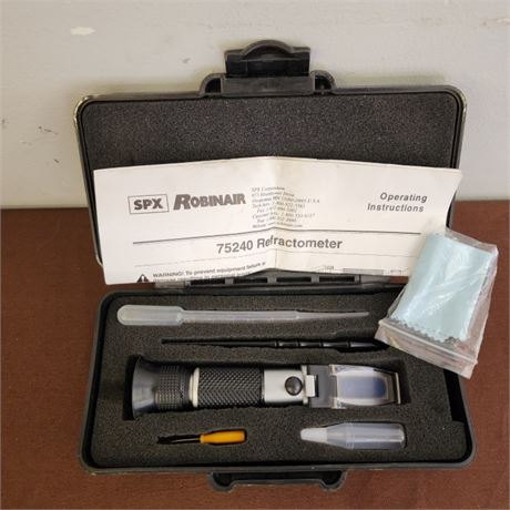 Robinair Refractometer & Case
