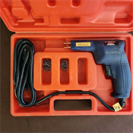 Hot Staple Gun Kit For Plastic Repair