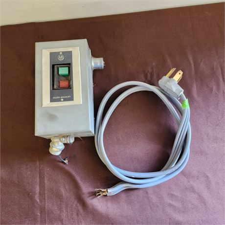 Manual Electrical Controller Box with Cord
