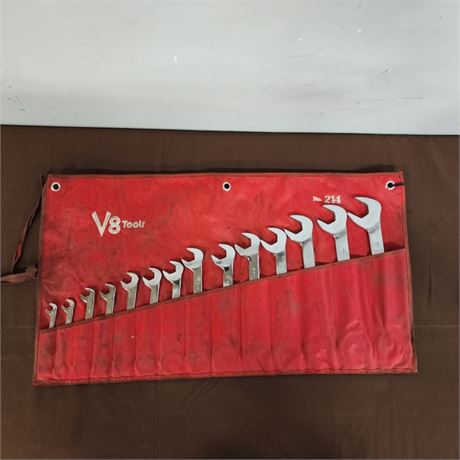 V8 Tools No. 214 SAE Angle Wrench Set