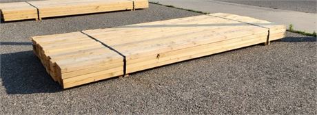 2x4x104" Lumber...48pc - (Bunk #17)