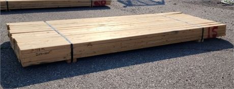 2x4x104" Lumber...48pc - (Bunk #15)