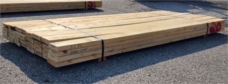 2x6x104" Lumber...32pc - (Bunk #20)