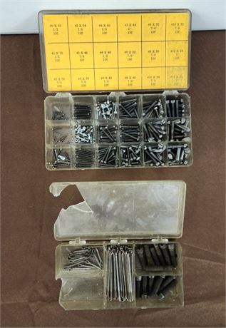 Assorted Cotter Pins & Fillister Head Screw Kits