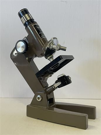 Vintage Sears100-600 Power ZOOM Microscope