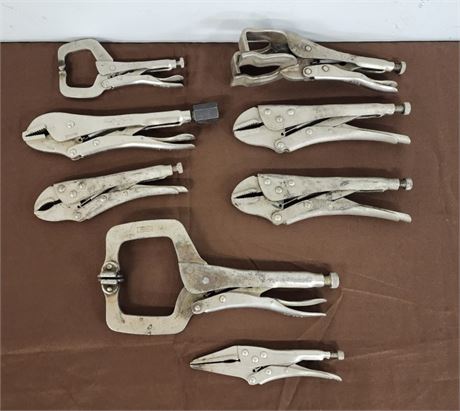 Assorted Locking Specialty Pliers