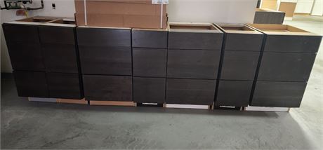 Assorted 32"H  Lower Cabinets