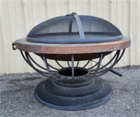 Nice Fire Pit with Tender...30"dia-24" Tall