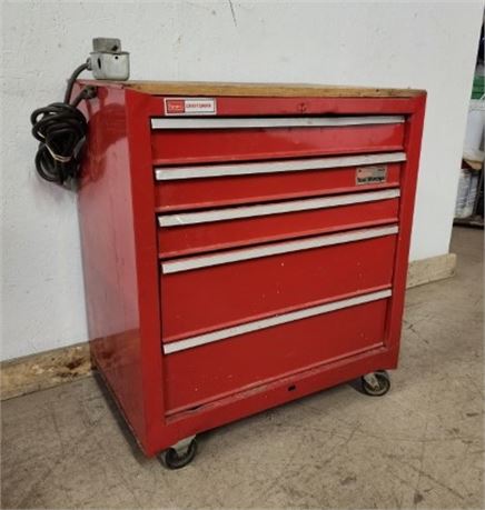 Craftsman Portable 5 Drawer Tool Cabinet...27x18x31