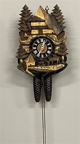 Vintage Cuckoo Clock...11x15