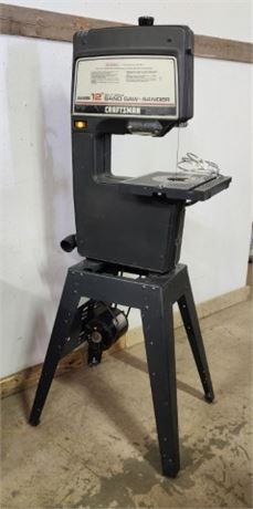 12" Craftsman Bandsaw/Sander with Extra Blade