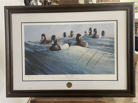 Van Gilder Signed & Numbered Duck Print...34x25