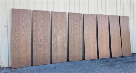 8-Masonite Bi-Fold Door Slabs...24x80