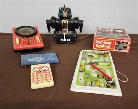 Vintage Games & TOBOR Robot