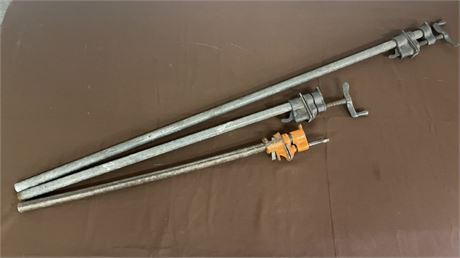 Pipe Clamp Trio...49"-31"-27"