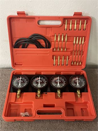 Carburetor Vacuum Synchronizer Gauge Set