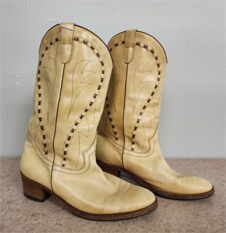 Vintage Ladies Italian Vaccaro Boots...7sz