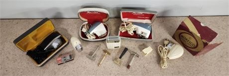 Assorted Electric Shavers & Razors