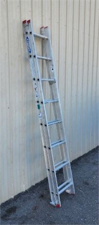 13' Werner Aluminum Extension Ladder