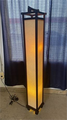 Asian Style Free Standing Floor Lamp...9x9x59