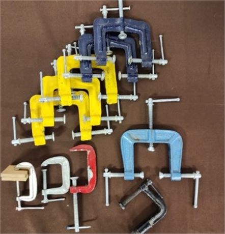Assorted Specialty Clamps...10pc