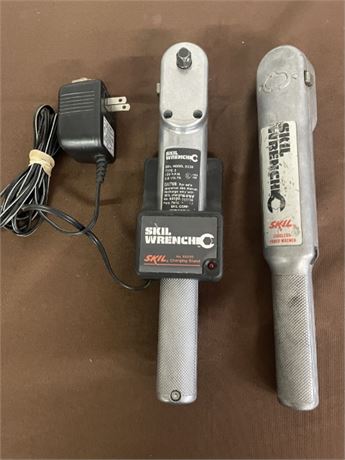 Cordless SKIL Wrench Pair with Charger