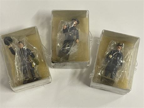 Collectible Die-Cast Mini Cavalry Trio