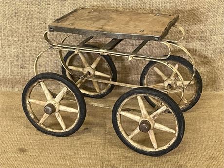 Vintage Baby Carriage Base...20x14x14